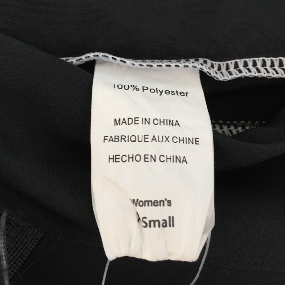 Jakroo Shorts Sz XS Mountain Biking Adjustable Waist Side Zippered Pockets Black - Picture 6 of 8